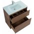 Мебель для ванной BelBagno Kraft-1000-PIA-BB1010/465-LV-VTR-BL Rovere Tabacco