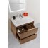 Мебель для ванной BelBagno Kraft-39-600 Pietra Grigio