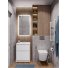 Мебель для ванной BelBagno Kraft-600-PIA-BB600ETL Bianco Opaco