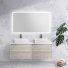 Мебель для ванной BelBagno Kraft-1200-2-S Rovere Galifax Bianco