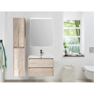 Мебель для ванной BelBagno Kraft-600-BB1923-600 Rovere Galifax Bianco