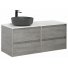 Мебель для ванной BelBagno Kraft-1200-L-S Cemento Grigio