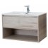 Мебель для ванной BelBagno Kraft-800-1C-BB800ETL Rovere Galifax Bianco