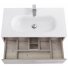 Мебель для ванной BelBagno Kraft-800-1C-LOV-800 Rovere Galifax Bianco