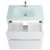 Мебель для ванной BelBagno Kraft-800-PIA-BB810/465-LV-VTR-BL Bianco Opaco