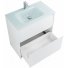 Мебель для ванной BelBagno Kraft-800-PIA-BB810/465-LV-VTR-BL Bianco Opaco