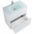 Мебель для ванной BelBagno Kraft-800-PIA-BB810/465-LV-VTR-BO Bianco Opaco
