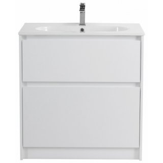 Тумба с раковиной BelBagno Kraft 80-PIA-LOV-800 Bianco Opaco