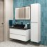 Мебель для ванной BelBagno KRAFT80BO-KEPMNO-1302H301-SET Bianco Opaco