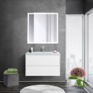 Мебель для ванной BelBagno Kraft-900-BB910/465-LV-VTR-BO Bianco Opaco