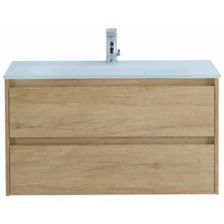 Тумба с раковиной BelBagno Kraft 80-BB810/465-LV-VTR-BO Rovere Nebrasca Nature