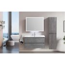 Мебель для ванной BelBagno Kraft-1000-LOV-1000-LVB Cemento Grigio