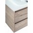 Мебель для ванной BelBagno Kraft-900-BB910/465-LV-VTR-BL Rovere Galifax Bianco