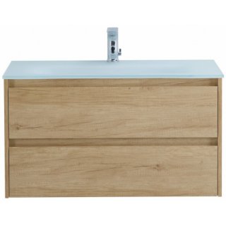 Тумба с раковиной BelBagno Kraft 90-BB910/465-LV-VTR-BO Rovere Nebrasca Nature