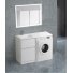 Мебель для ванной под стиральную машину BelBagno Kraft-LVD 1200L Bianco Opaco