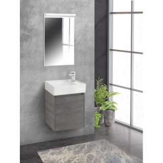 Мебель для ванной BelBagno Kraft-Mini-50L Cemento Grigio