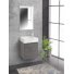 Тумба с раковиной BelBagno Kraft Mini 50R-7045-KL Cemento Grigio