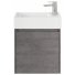 Тумба с раковиной BelBagno Kraft Mini 50R-7045-KL Cemento Grigio