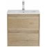 Тумба с раковиной и зеркалом BelBagno Kraft 39-50-BB-8099-3-50 Rovere Nebrasca Nature