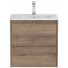 Тумба с раковиной и зеркалом BelBagno Kraft 39-50-BB-8099-3-50 Rovere Tabacco