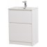 Тумба с раковиной BelBagno Kraft 39-50-PIA Bianco Opaco