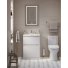 Тумба с раковиной BelBagno Kraft 39-60-PIA-BB-8099-3-60 Bianco Opaco