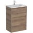 Мебель для ванной BelBagno Kraft-39-600-PIA-BB-8099-3-60 Rovere Tabacco