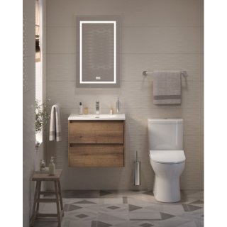 Тумба с раковиной и зеркалом BelBagno Kraft 39-60-BB-8099-3-60 Rovere Tabacco