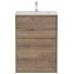 Тумба с раковиной и зеркалом BelBagno Kraft 39-70-PIA-BB-8099-3-70 Rovere Tabacco