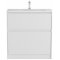 Тумба с раковиной BelBagno Kraft 39-80-PIA-BB-8099-3-80 Bianco Opaco