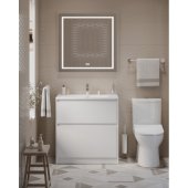 Мебель для ванной BelBagno Kraft-39-800-PIA-BB-8099-3-80 Bianco Opaco