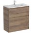 Мебель для ванной BelBagno Kraft-39-800-PIA-BB-8099-3-80 Rovere Tabacco