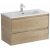 Мебель для ванной BelBagno Kraft-39-800-BB-8099-3-80 Rovere Nebrasca Nature