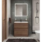 Мебель для ванной BelBagno Kraft-39-800-PIA Rovere Tabacco