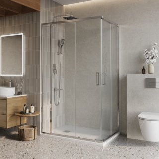 Душевой уголок BelBagno LUCE-AH-21-105/80-C-Cr