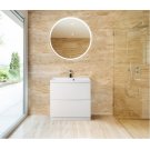 Мебель для ванной BelBagno Marino 60-PIA Bianco Lucido
