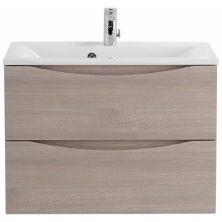 Тумба с раковиной BelBagno Marino 65-BB650/450-LV-MR-PR Rovere Grigio