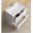 Тумба с раковиной BelBagno Marino 80-PIA-BB800/450-LV-MR-AST Bianco Lucido