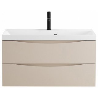 Тумба с раковиной BelBagno Marino 80-BB800/450-LV-MR-AST Crema Opaco