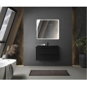 Мебель для ванной BelBagno Marino 80-BB800/450-LV-ART-AST-NERO Nero Lucido