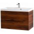 Тумба с раковиной BelBagno Marino 80-BB800/450-LV-MR-AST Rovere Cillegio