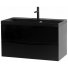 Мебель для ванной BelBagno Marino 90-BB900/450-LV-ART-AST-NERO Nero Lucido