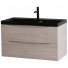 Мебель для ванной BelBagno Marino 90-BB900/450-LV-ART-AST-NERO Rovere Grigio