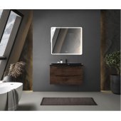 Мебель для ванной BelBagno Marino 90-BB900/450-LV-ART-AST-NERO Rovere Moro