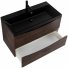 Мебель для ванной BelBagno Marino 90-BB900/450-LV-ART-AST-NERO Rovere Moro