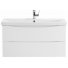 Тумба с раковиной BelBagno Marino-CER 90-BB-0323-90-LVB Bianco Lucido