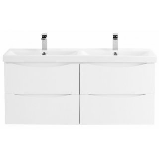 Тумба с раковиной BelBagno Marino-CER 120-BB-0325-120-2-LVB Bianco Opaco