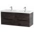 Тумба с раковиной BelBagno Marino-CER 120-BB-0325-120-2-LVB Rovere Nature Grigio