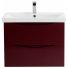 Тумба с раковиной BelBagno Marino-CER 70-BB-0321-70-LVB Bordo Lucido