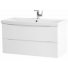 Тумба с раковиной BelBagno Marino-CER 90-BB-0323-90-LVB Bianco Opaco